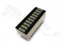 LED Bar 10 segment yellow (VU meter)